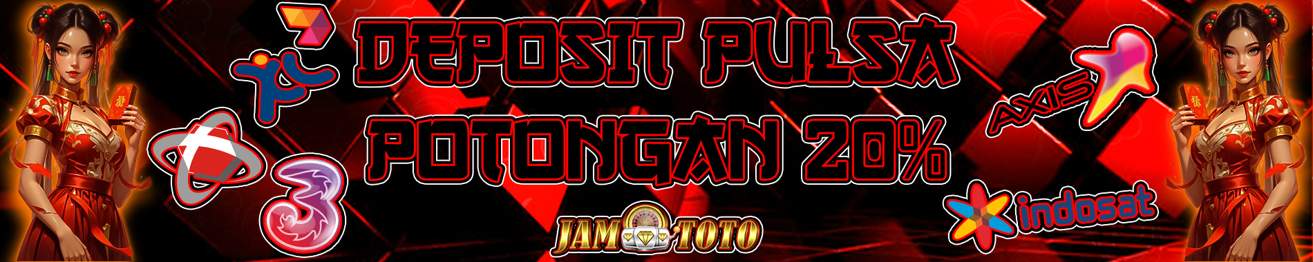 Jamtoto Deposit Pulsa Potongan 20%